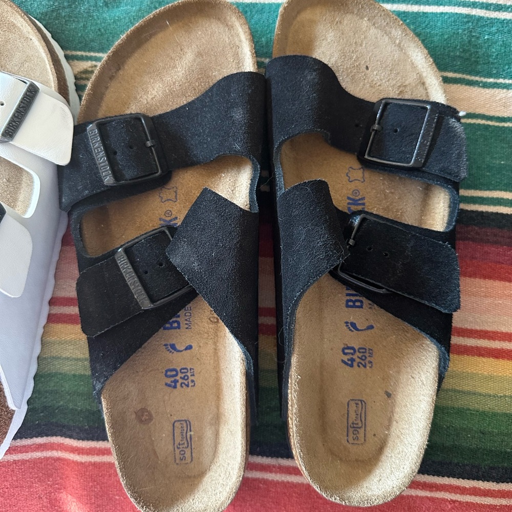 Black Birkenstocks